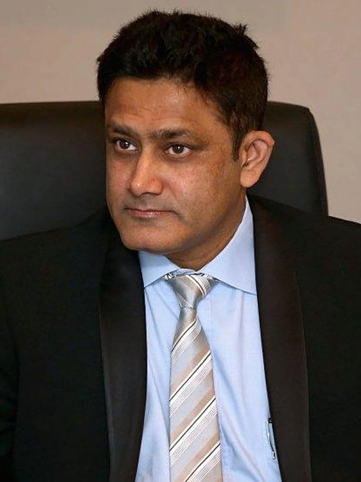 Portrait of Anil Kumble