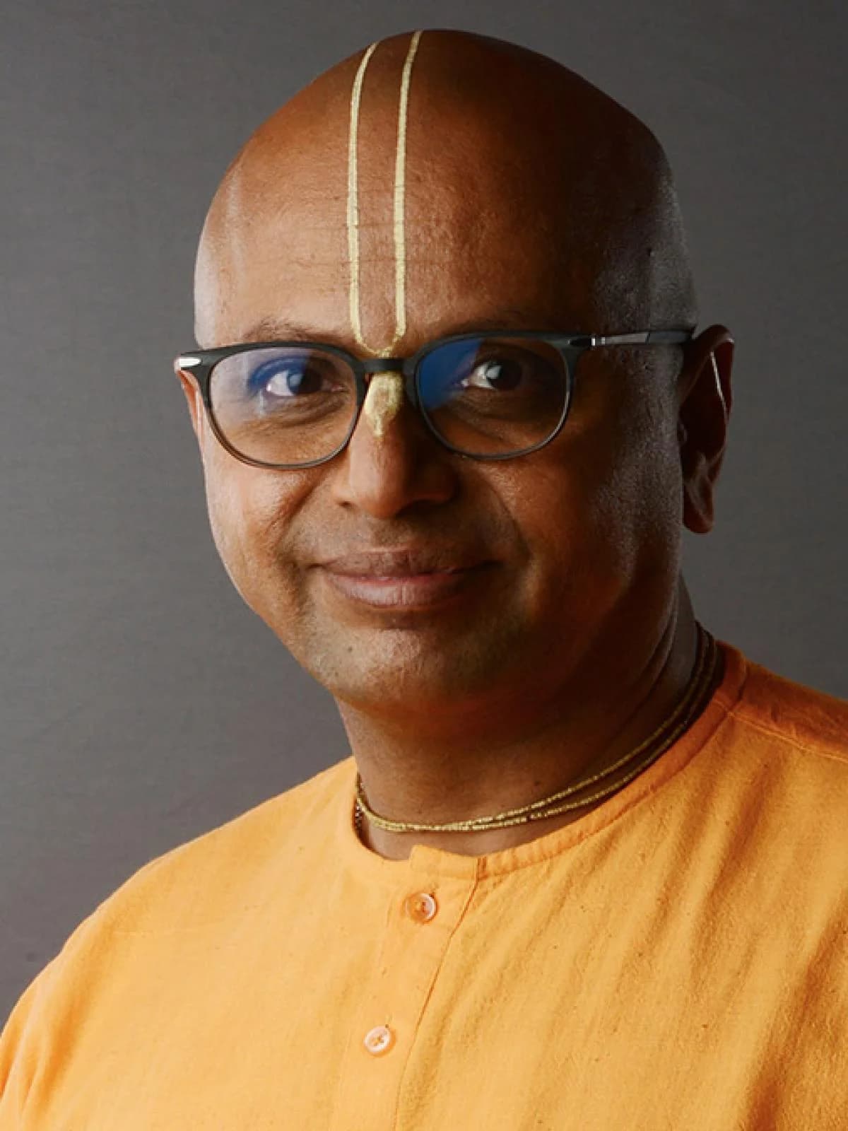 Portrait of Gaur Gopal Das