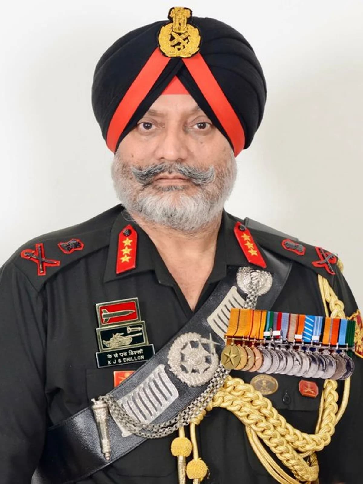 Portrait of Lt Gen K.J.S. Dhillon