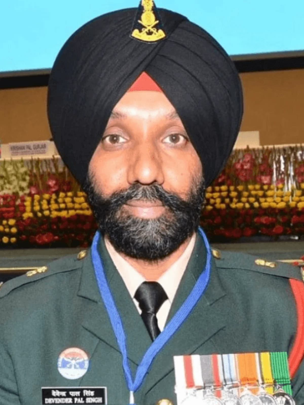 Portrait of Major D.P. Singh