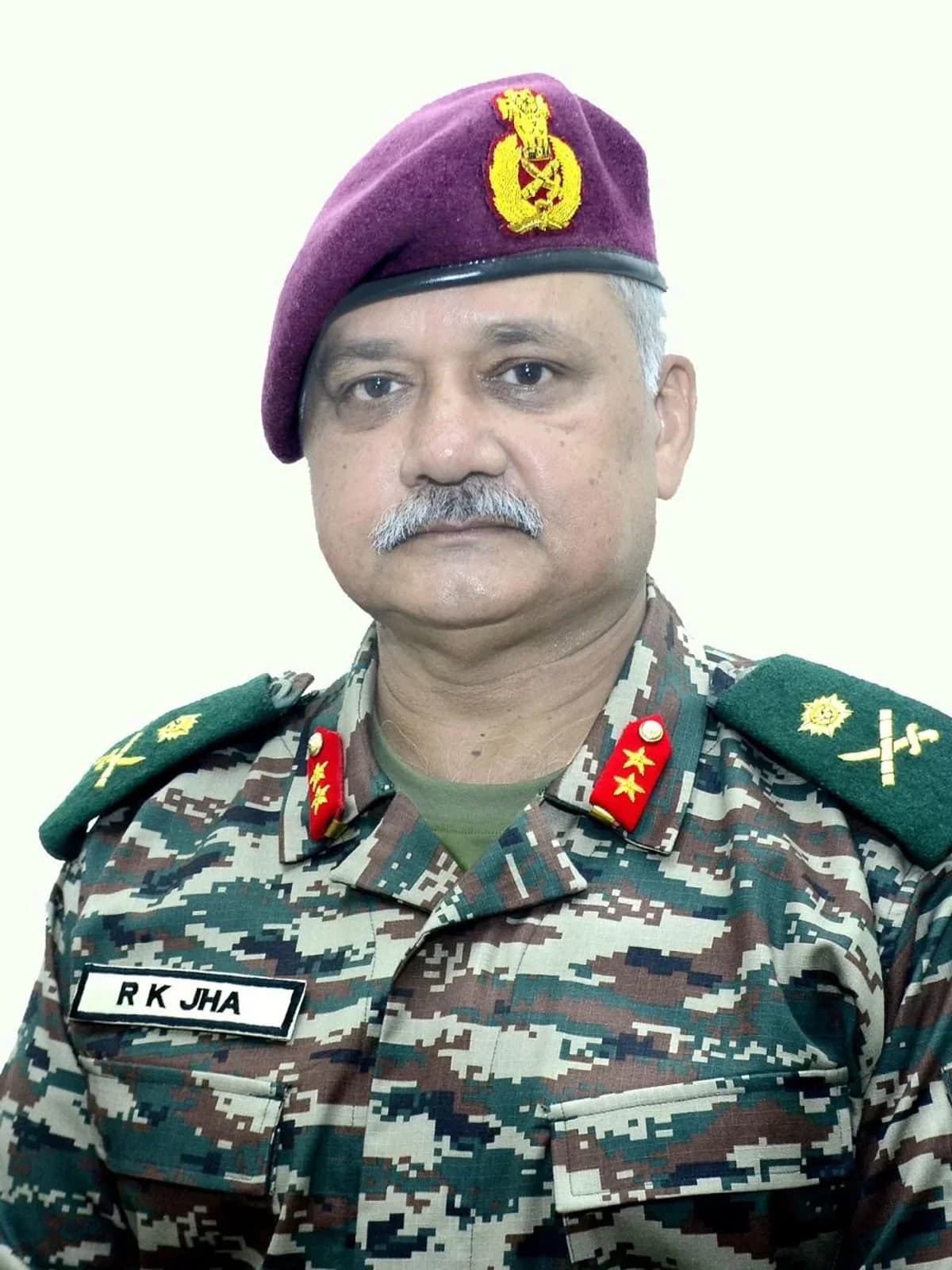 Portrait of Major General Rajesh Kumar Jha