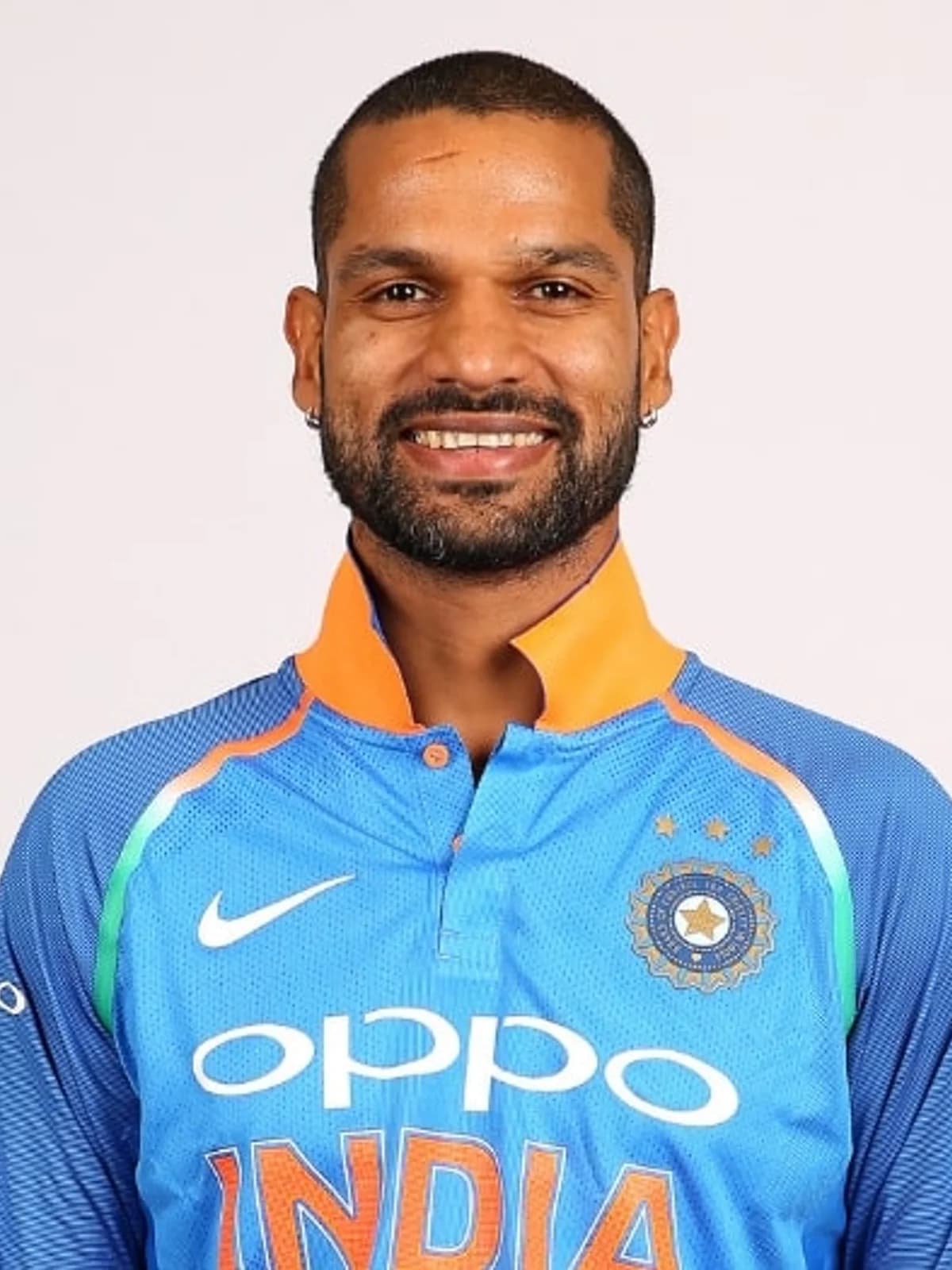 Portrait of Shikhar Dhawan